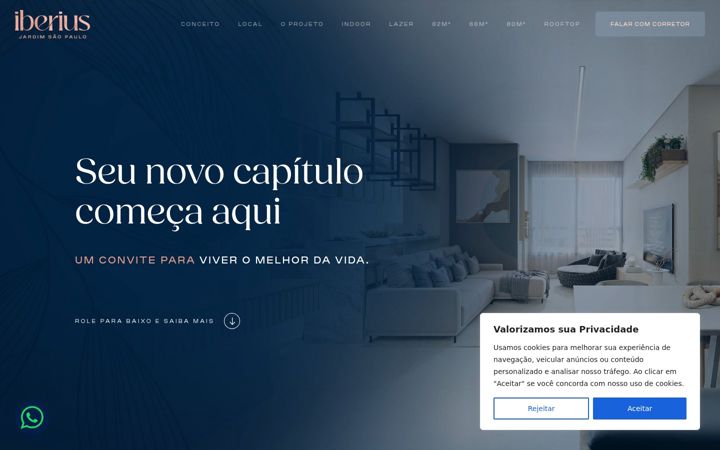 Screenshot of iberius.com.br
