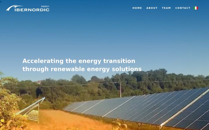 Screenshot of ibernordic.com
