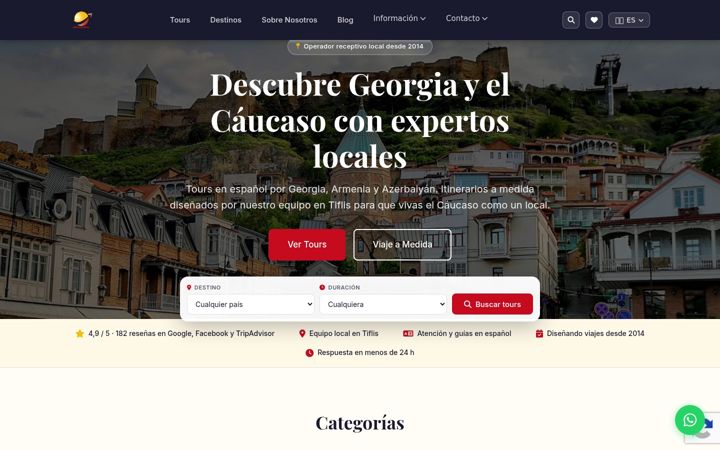 Screenshot of iberogeorgia.com