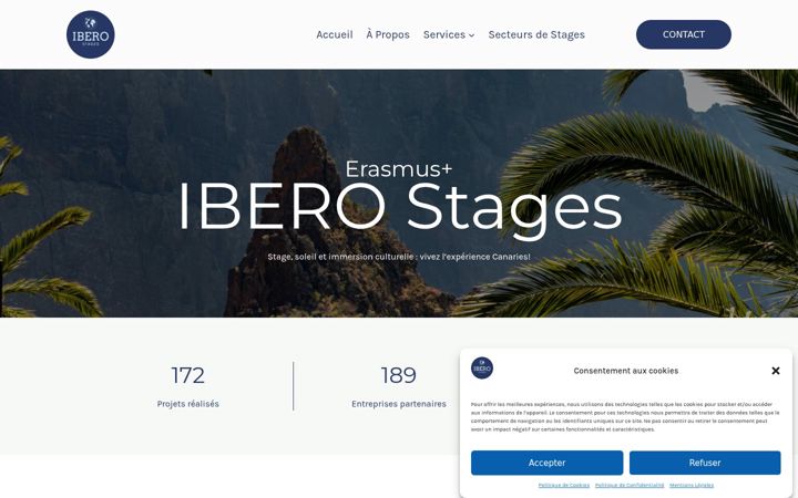 Screenshot of iberostages.com
