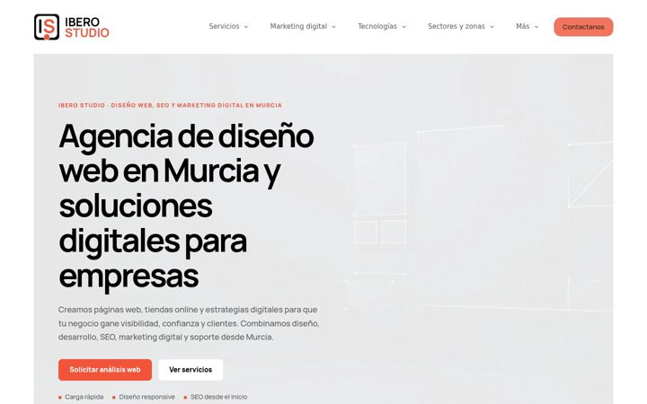 Screenshot di iberostudio.com