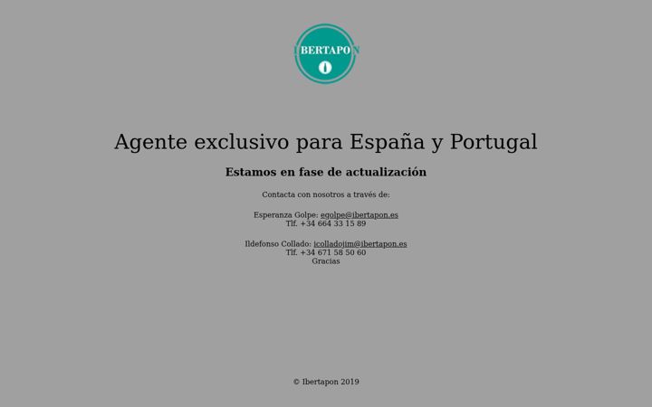 Screenshot of ibertapon.es