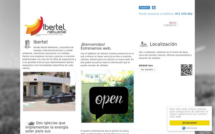 Screenshot of ibertel.eu