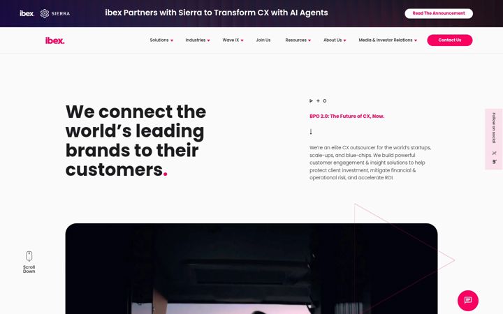 Screenshot of ibex.co