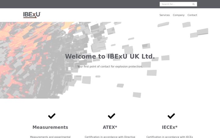 Screenshot of ibexu.uk