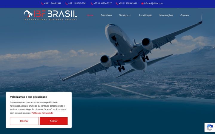 Screenshot of ibf-br.com