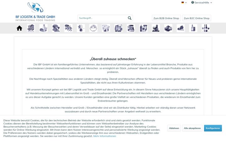 Screenshot of ibf-trade.de