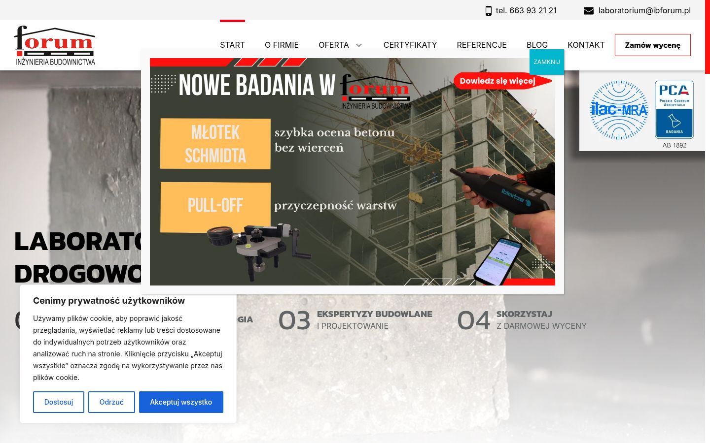 Snimka zaslona bannera za privolu prikazanog prije bilo kakve interakcije