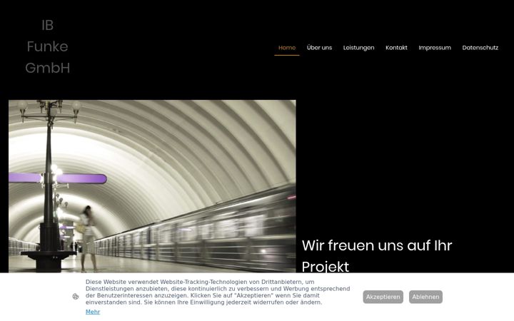 Screenshot of ibfunke.de