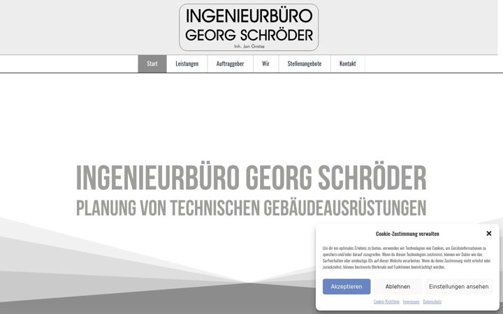 Screenshot of ibgeorgschroeder.de