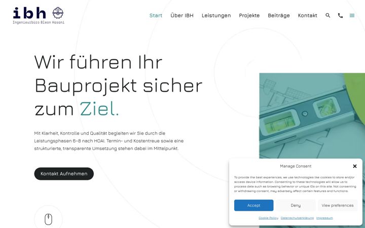 Screenshot of ibhberlin.de