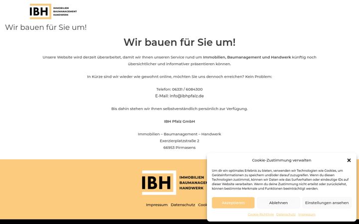 Screenshot of ibhpfalz.de