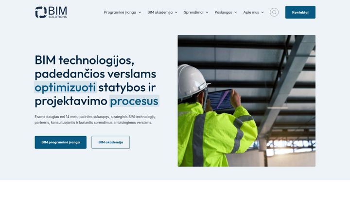 Posnetek zaslona ibimsolutions.lt