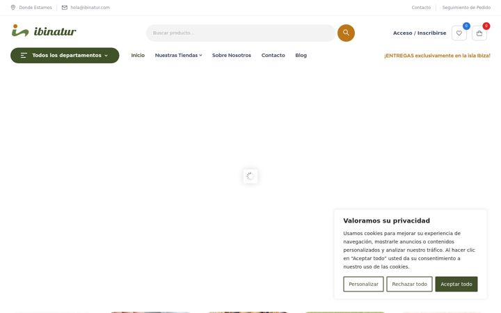 Capture d'écran de ibinatur.com
