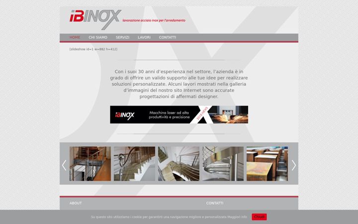 Screenshot of ibinox.com