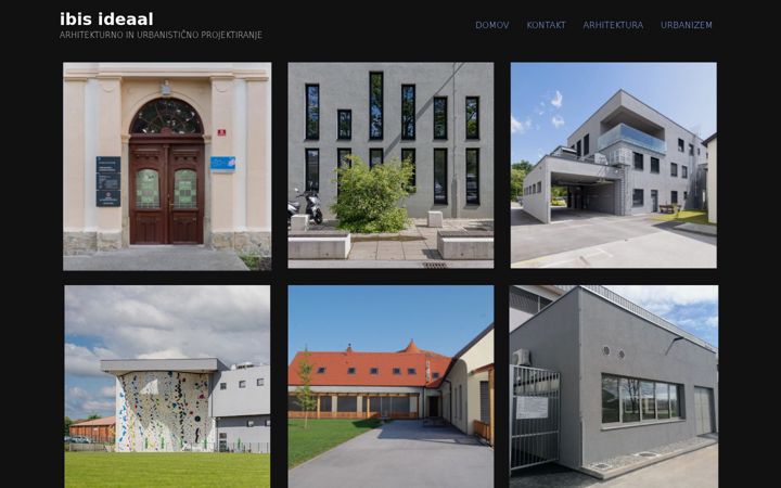 Screenshot of ibis-ideaal.si