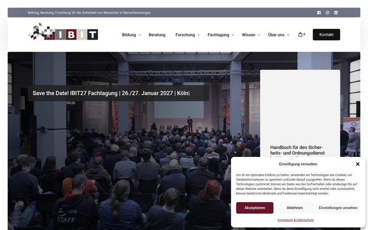 Screenshot of ibit.eu