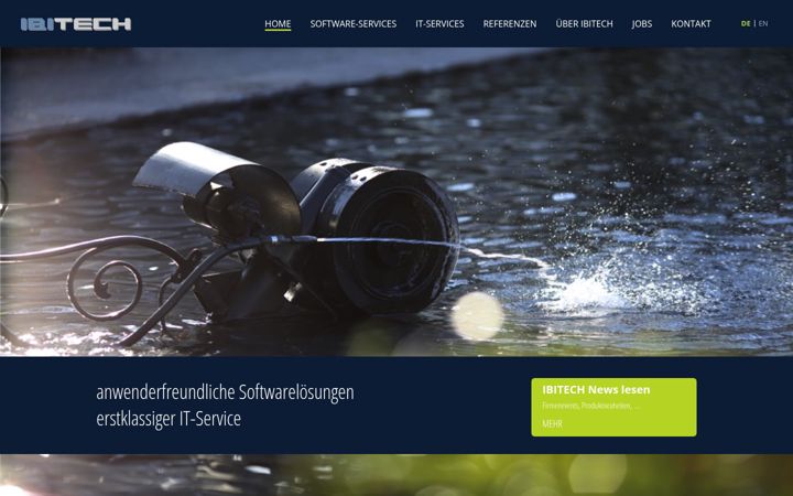Screenshot of ibitech.com