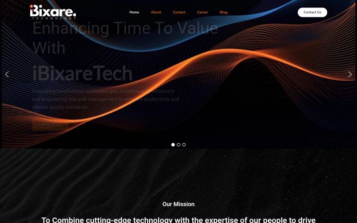 Screenshot of ibixare.com