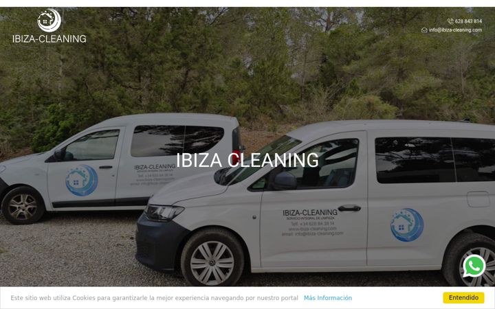 Screenshot of ibiza-cleaning.com