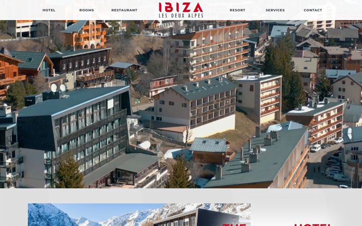 Skjermbilde av ibiza-les2alpes.com