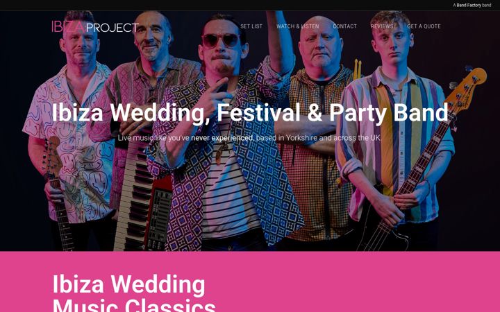 Screenshot of ibiza-project.com