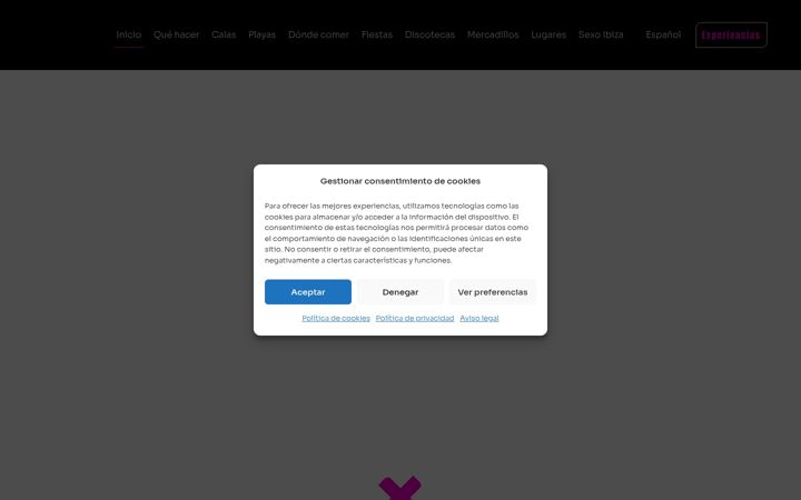 Screenshot of ibizabang.com