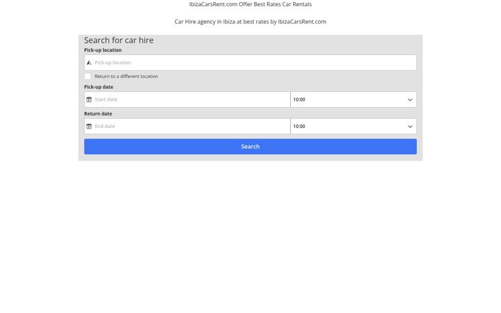 Screenshot of ibizacarsrent.com