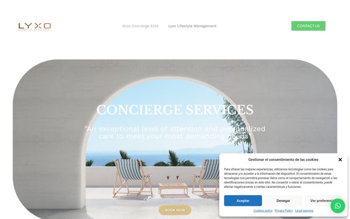 Screenshot of ibizaconciergeelite.com