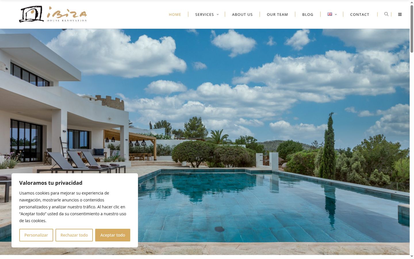 Screenshot του banner συγκατάθεσης που εμφανίστηκε πριν από οποιαδήποτε αλληλεπίδραση