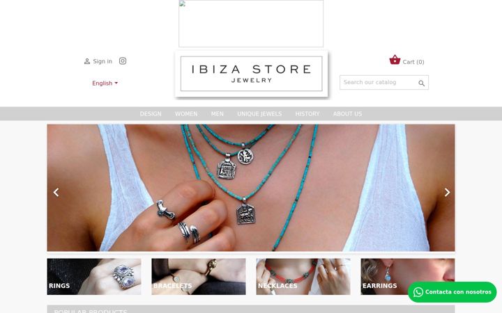 Screenshot of ibizastore.es