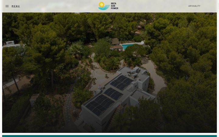 Ekrānuzņēmums no ibizasunpower.com