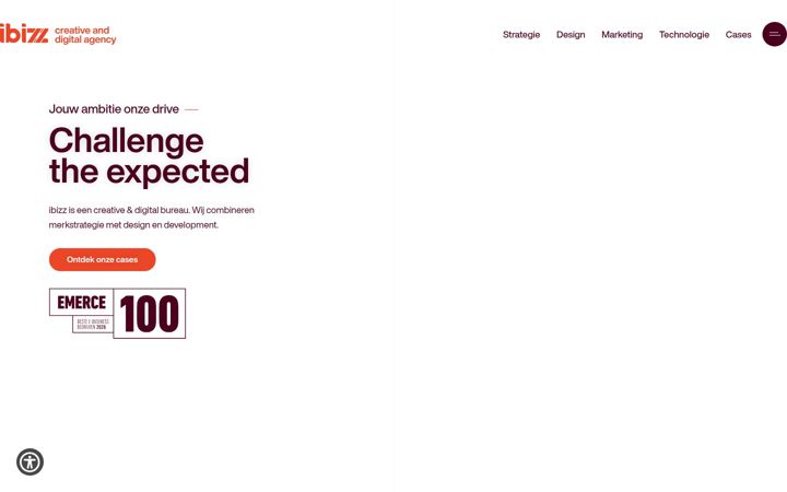 Screenshot of ibizz.nl