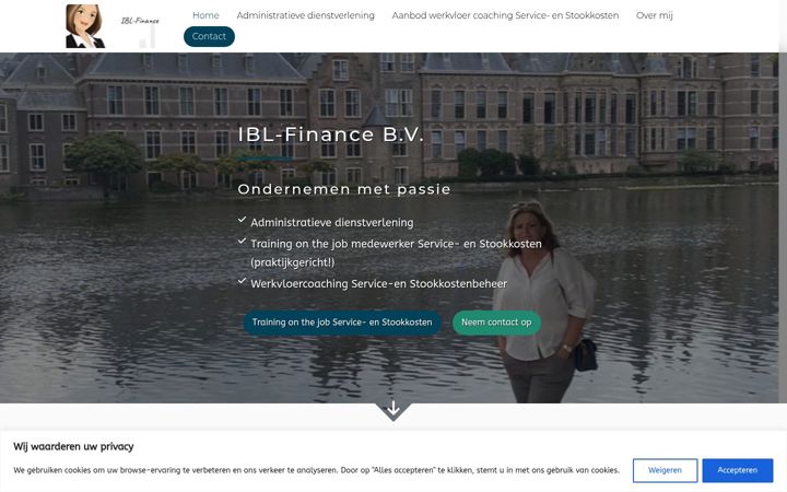 Screenshot of ibl-finance.nl