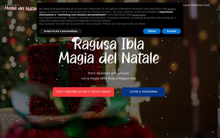 Screenshot of iblamagiadelnatale.it