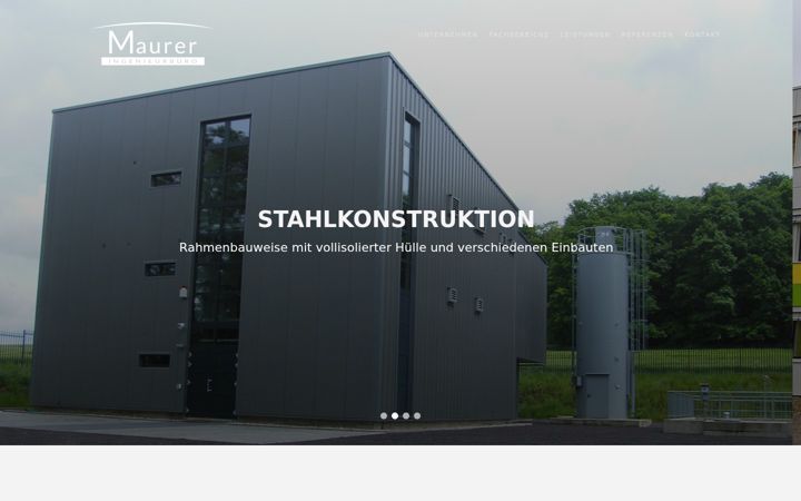 Screenshot of ibmaurer.de