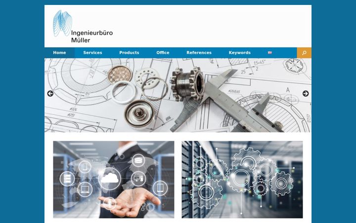 Екранна снимка на ibmueller.com