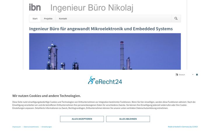 Screenshot of ibnikolaj.de
