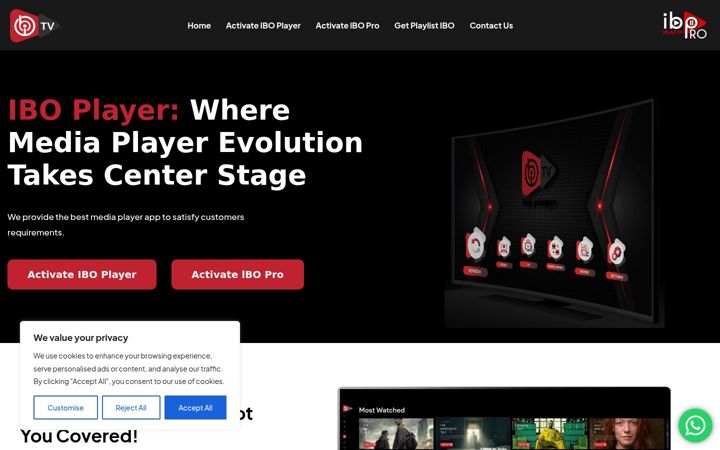 Screenshot of ibo-activation.com