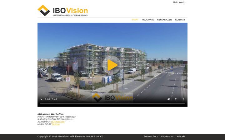 Screenshot of ibo-vision.de