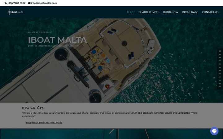 Екранна снимка на iboatmalta.com