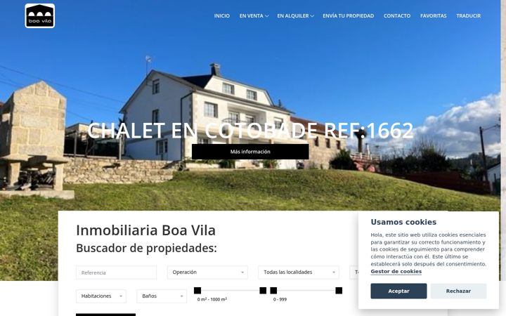 Екранна снимка на iboavila.com