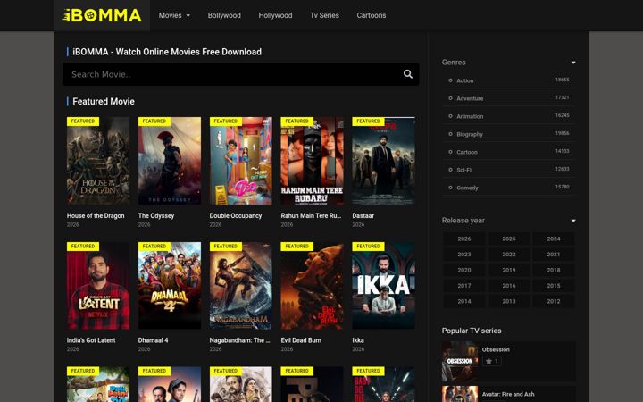 Screenshot of ibomtp.top