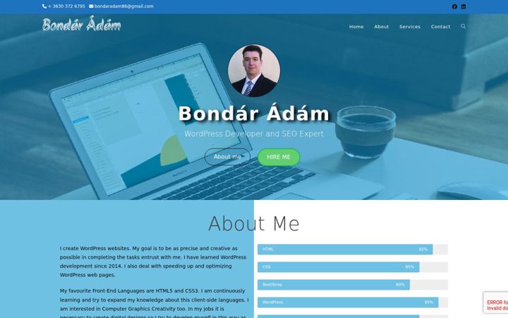 Screenshot of ibondaradam.com