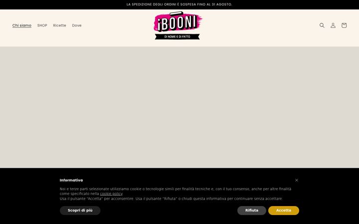 Screenshot of ibooni.it