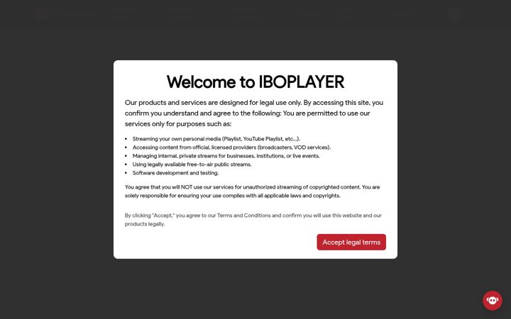 Zrzut ekranu iboplayer.com