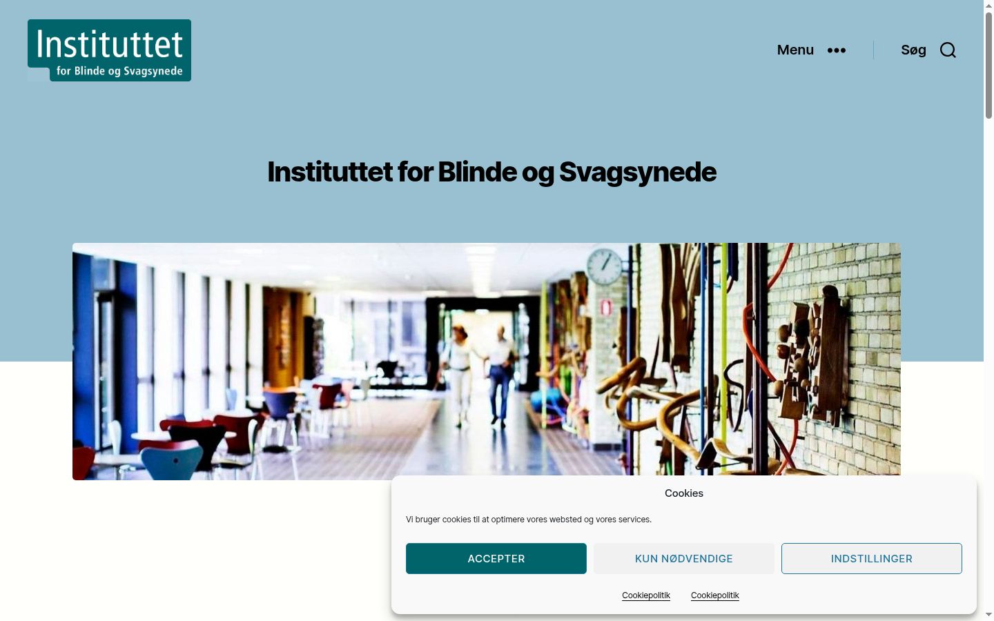 Screenshot des Einwilligungsbanners vor jeglicher Interaktion