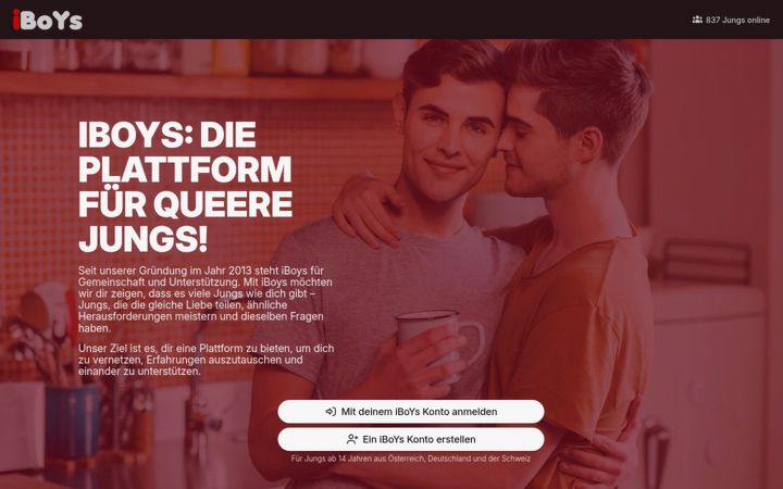 Screenshot of iboys.at