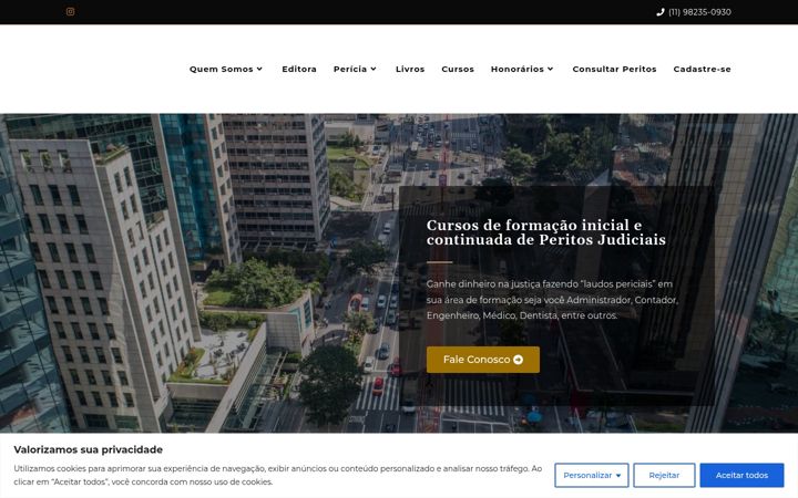 Screenshot of ibpjud.com.br