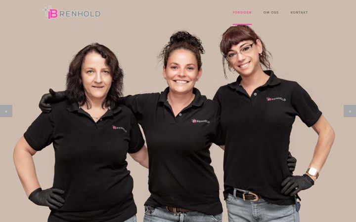 Screenshot of ibrenhold.no